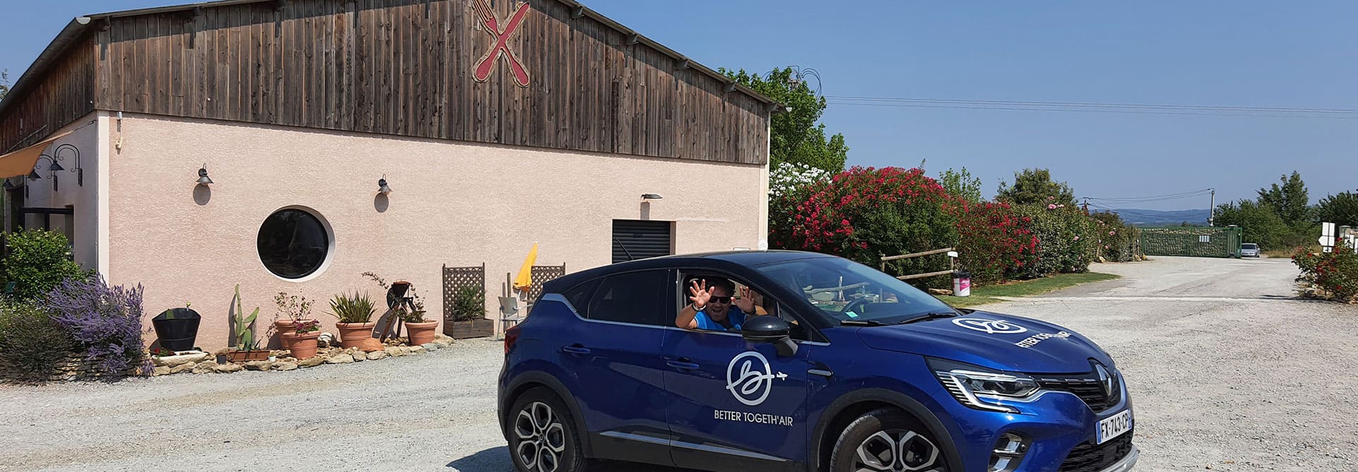 By road by car to access the Escale Occitane campsite near Carcassonne