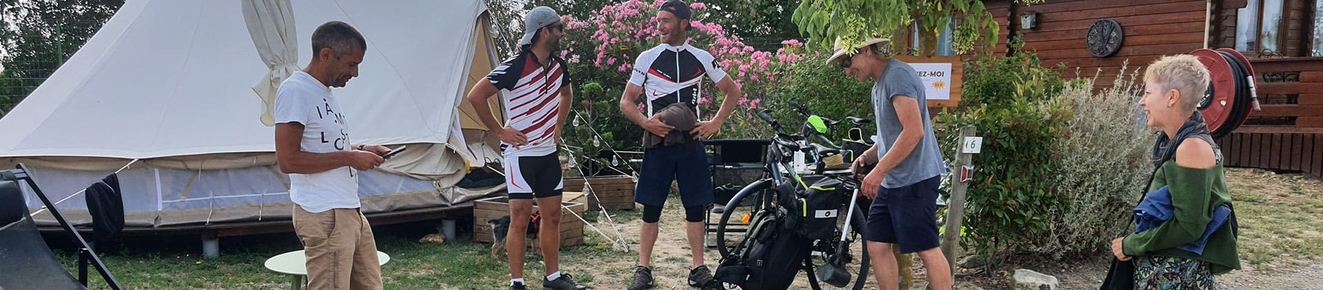 The Escale Occitane campsite in the Aude does everything possible to ensure that our cycling friends have a restful and invigorating stopover