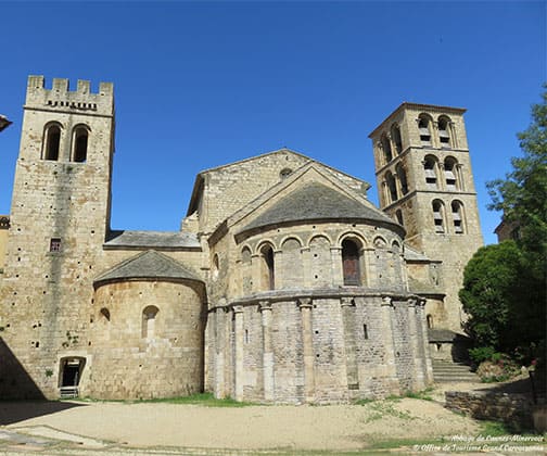 Die Abtei Caunes-Minervois