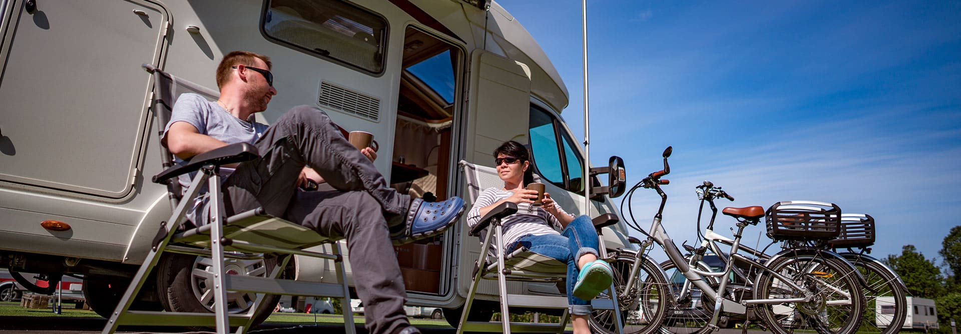 Campingplatz L'Escale Occitane in der Aude, Vermietung von Stellplätzen für Wohnmobile in der Nähe von Carcassonne