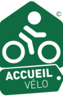 Camping L'Escale Occitane in de Aude moedigt langzaam toerisme aan door fietsers met voorrang te ontvangen.