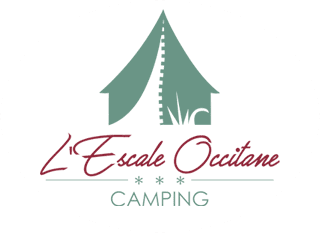 Logotipo del camping l'Escale Occitane cerca de Carcassonne