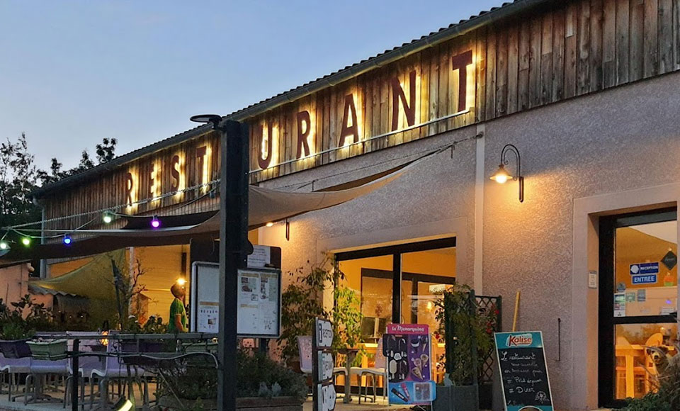 Le restaurant le Galley, du camping l'Escale Occitane proche de Carcassonne