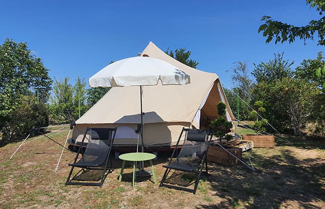 Verhuur van de Inuit-tent 