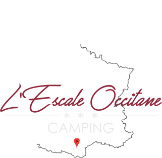Carte situation L'Escale Occitane camping dans l'Aude